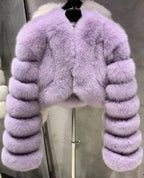 The Wavy Fox Fur Coat