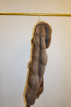 Sable mink fur coat