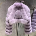 The Wavy Fox Fur Coat