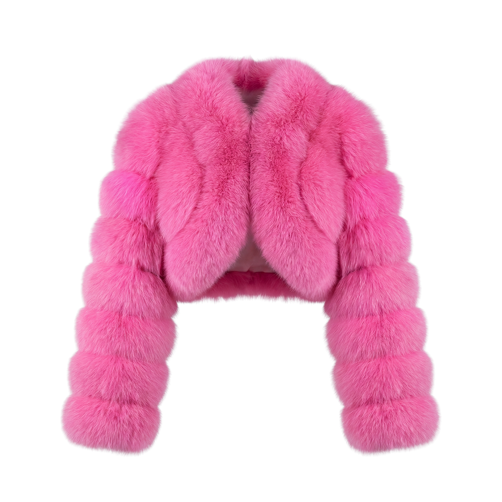 The Wavy Fox Fur Coat