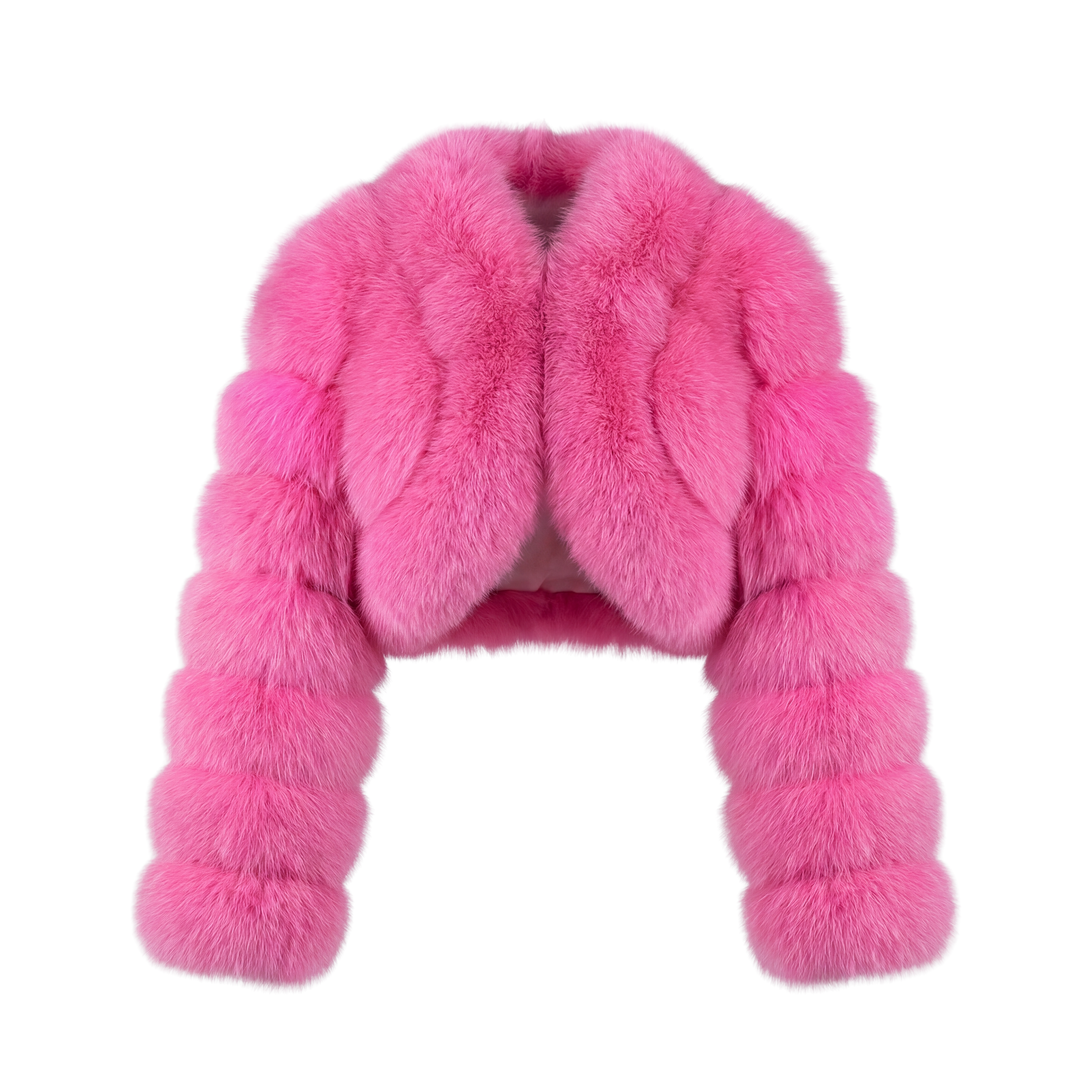 The Wavy Fox Fur Coat