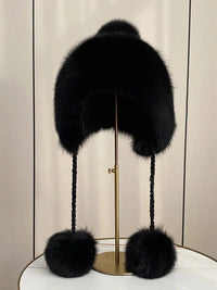 Milan Luxe Fur Mink Pom Hat