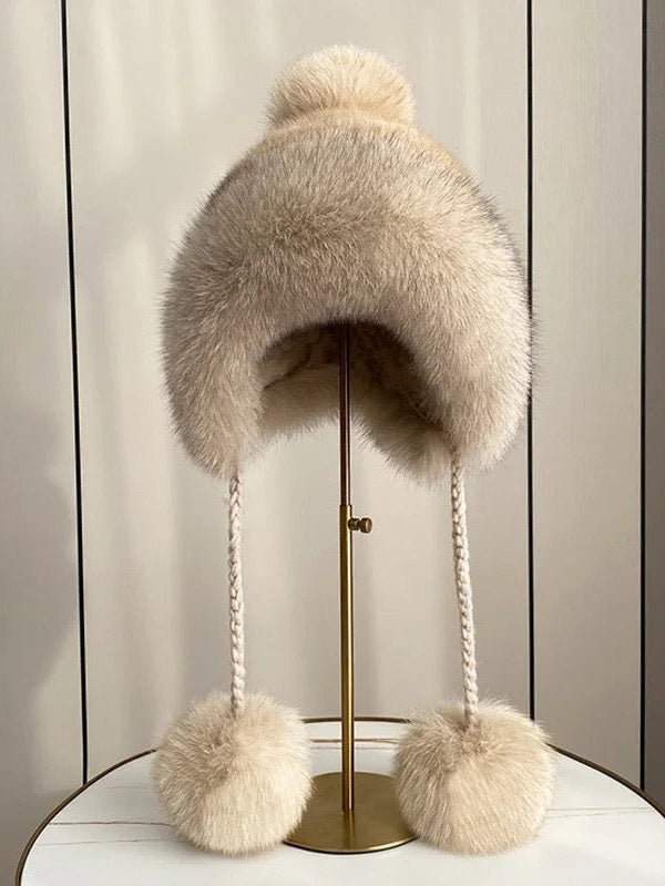 beige beannie