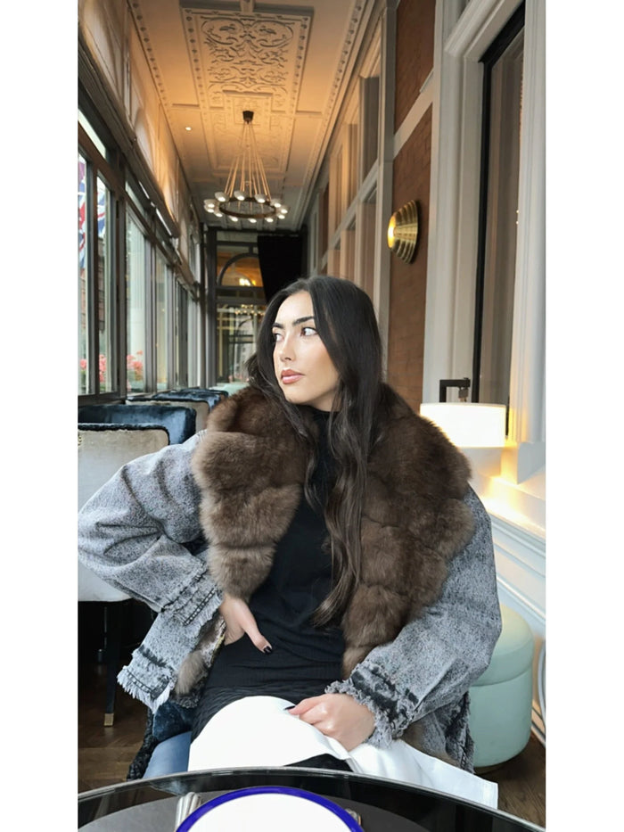 The Candy Jacket Grey