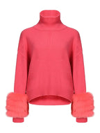 The Cortina Turtleneck Coral