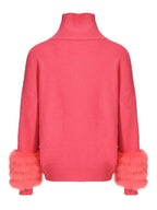 The Cortina Turtleneck Coral