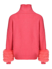 The Cortina Turtleneck Coral
