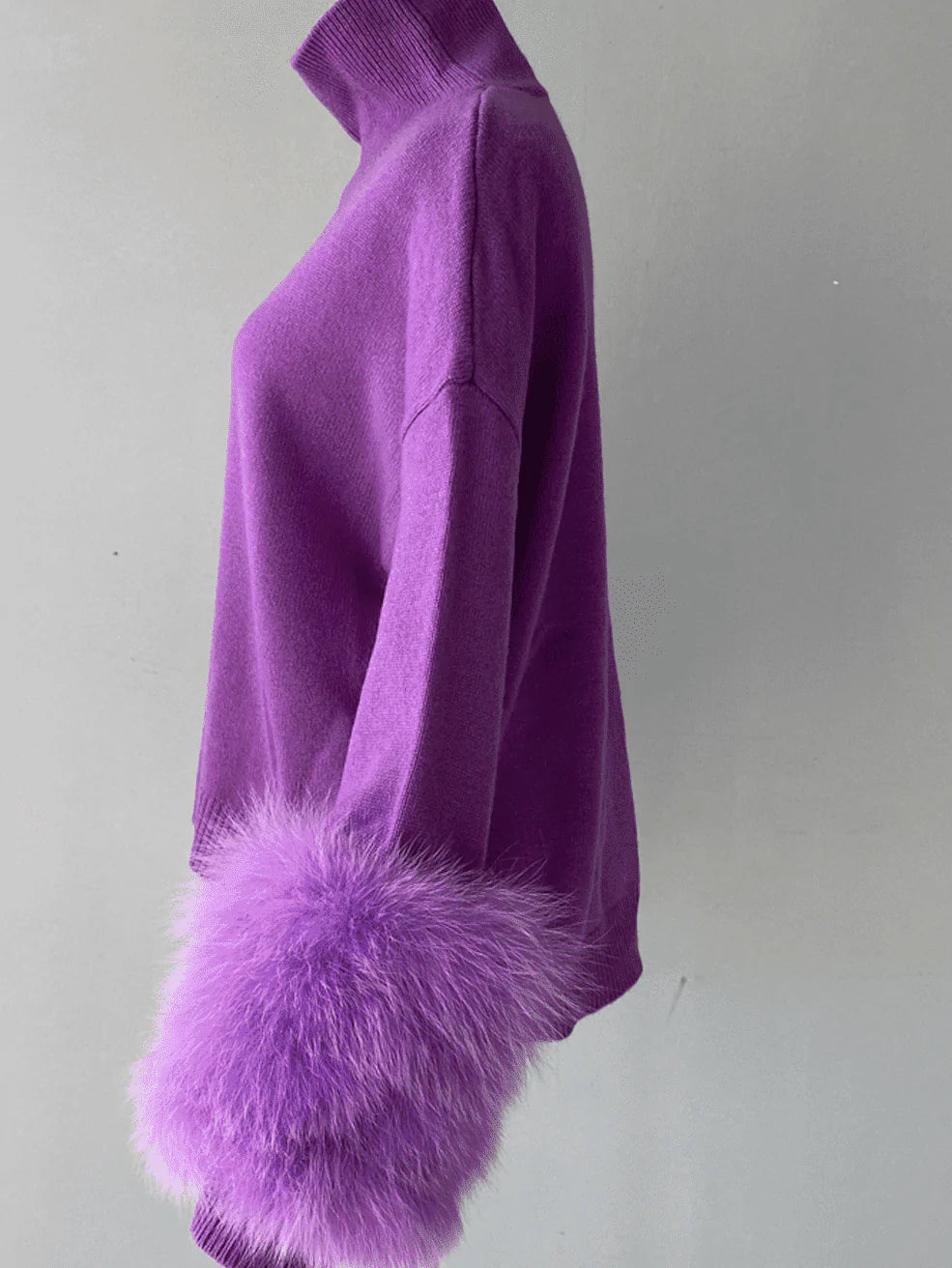 Le col roulé Cortina violet